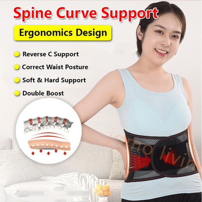 Self-heating Magnetic Waist Belt Tourmaline Self-heating Pain Relief Menstrual Heat Pad