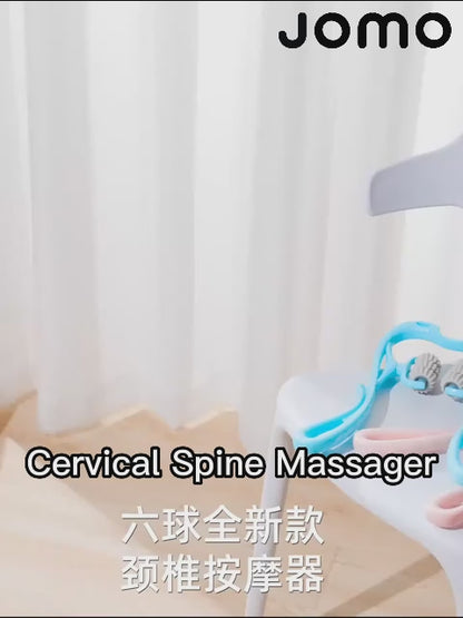 Cervical Spine Massager Handheld Massager Neck Massage Roller Pain Relief Neck Pain