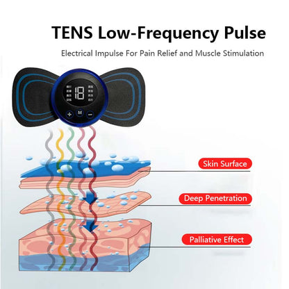 JOMO EMS Pulse Intelligent Massage Patch Foot Body Massager