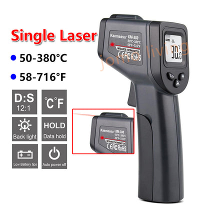 High Accuracy Industrial Infrared Food Thermometer Kitchen Cooking Baking Thermometer