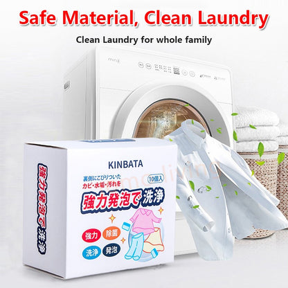 Japan Kinbata Washing Machine Cleaner Effervescent Tablet Sterilization Disinfection Anti Bacterial | JOMO Singapore