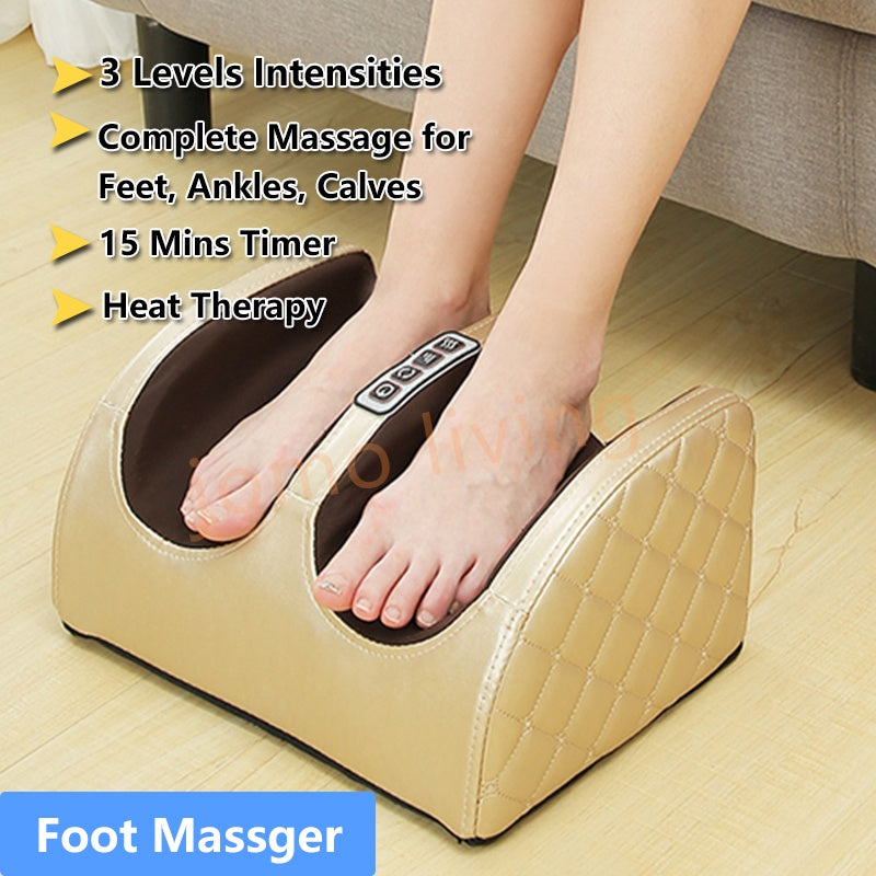 Foot Massager Pur Shiatsu Kneading Air Pressure Foot Massage With Heat Pur Well Gn 8590