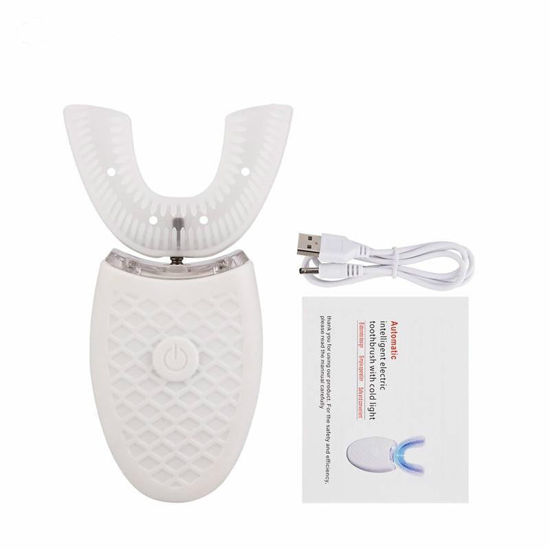 U-shaped Smart Electric Toothbrush Full-automatic Massage Blue Light Whitening Adult Toothbrush Automatic