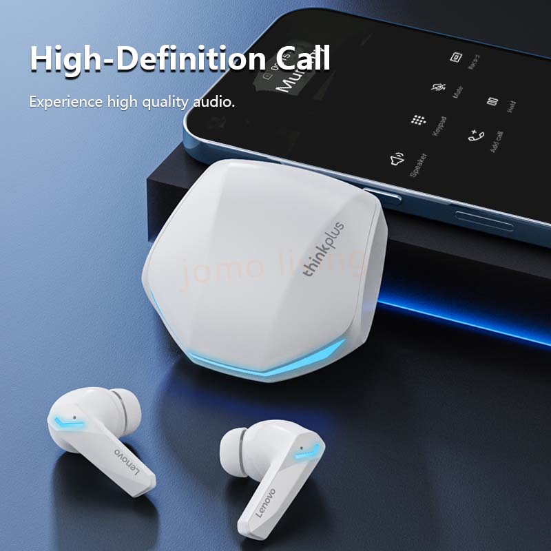 Lenovo Thinkplus GM2 Pro Wireless Gaming Blue Tooth Earphone Sport Earbuds Headphone
