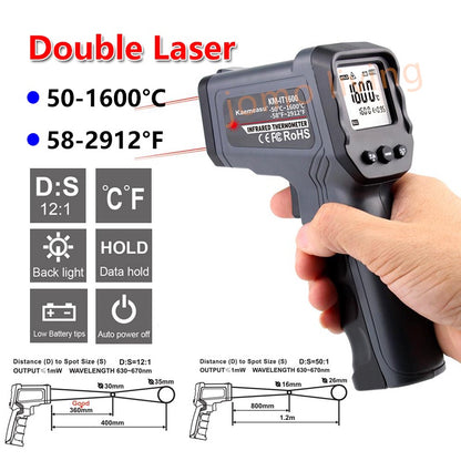 High Accuracy Single Laser Non-Contact Thermometer Temperature Measurement Tool