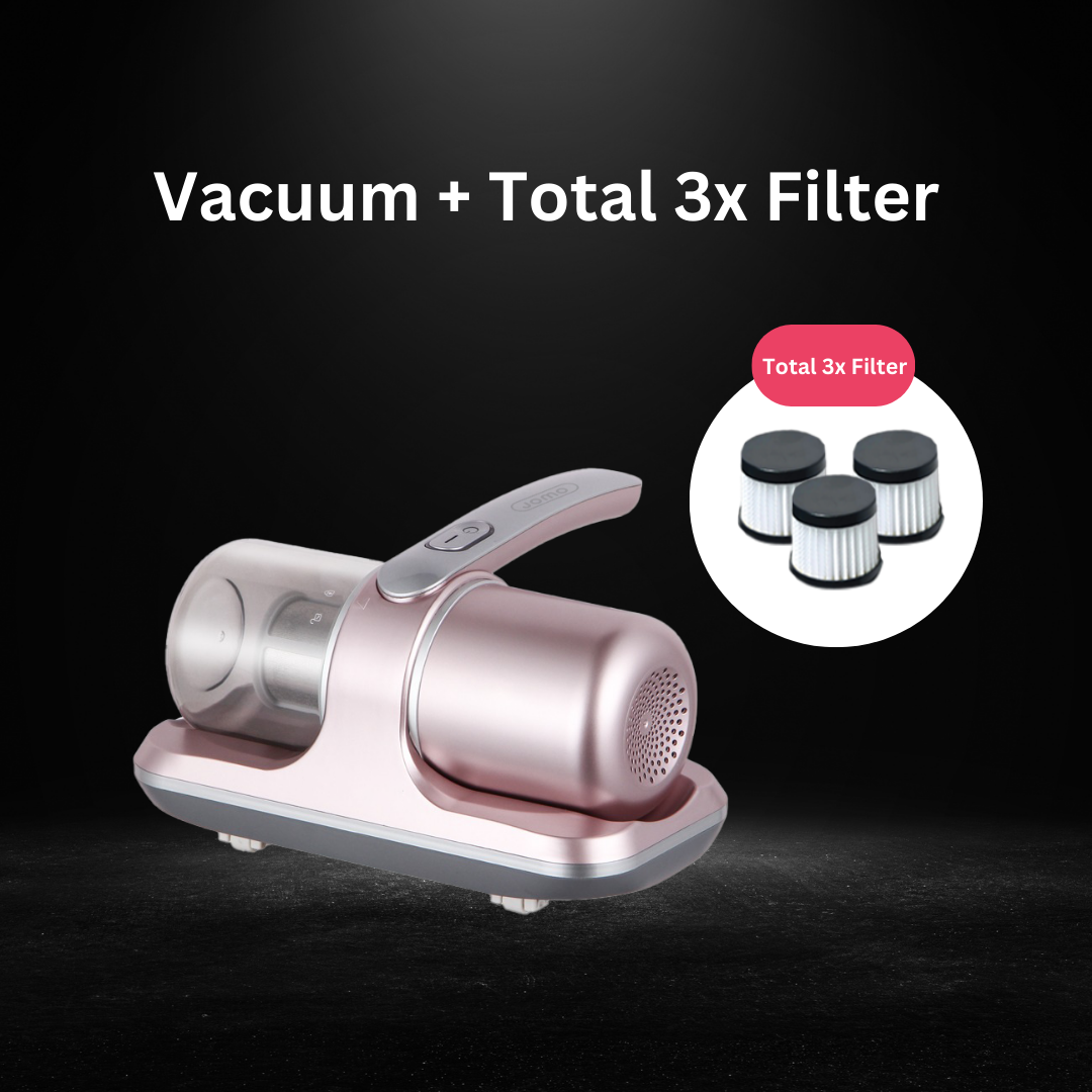 JOMO 8000Pa Cordless Dust Mite Vacuum UV-C Ultraviolet Rays Powerful Suction High Frequency Suction