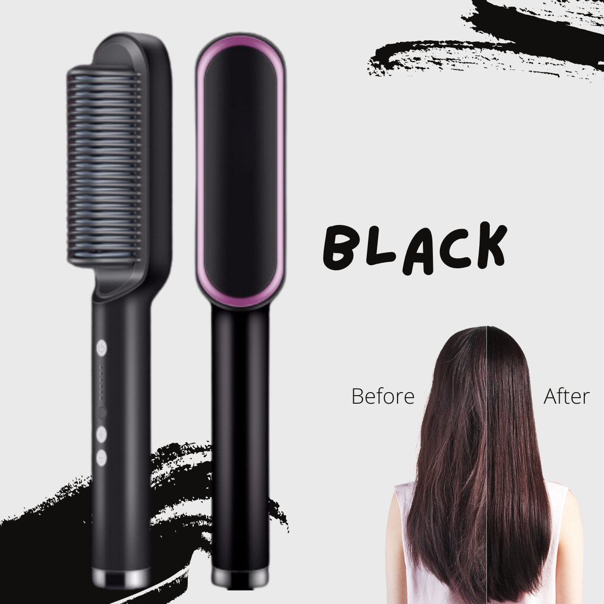 Auto Wireless Portable Ceramic Hair Curler USB Hair Straightener