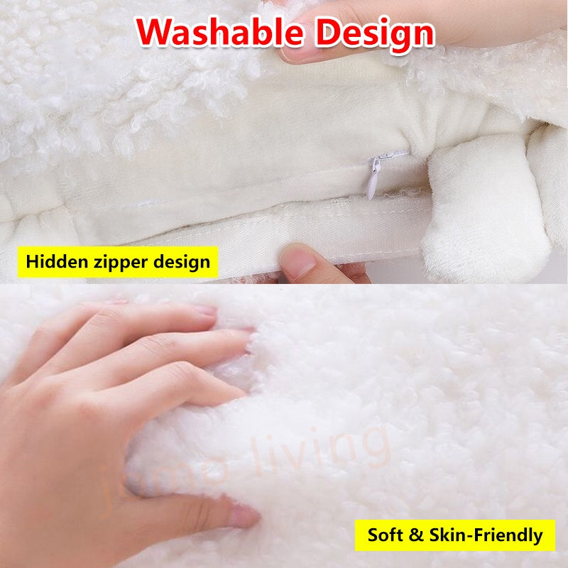 JOMO Electric Alpaca Heat Massager Pillow Cushion Hot Compress Massage Cute Gift Idea
