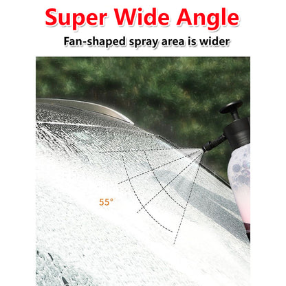 Car Wash Snow Foam Sprayer Bottle High Pressure Foam Spray Manual Air Pressure | JOMO Singapore