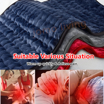 JOMO Electric Heating Pad Back Pain Massage Washable