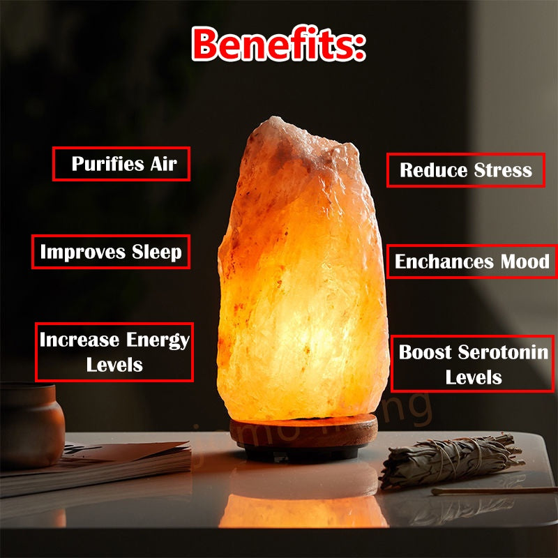 Himalayan salt deals lamp air purifier