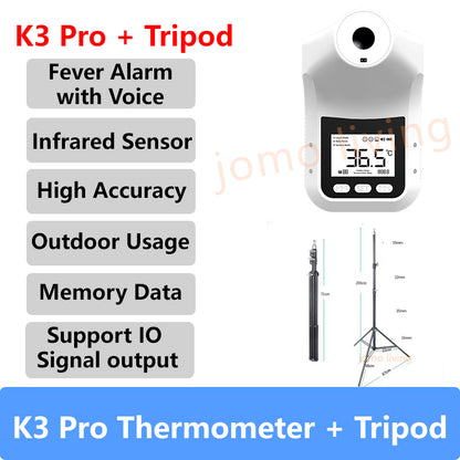 Wall-Mounted Thermometer K3 Pro K3 Non-Contact Digital Infrared Forehead | JOMO Singapore