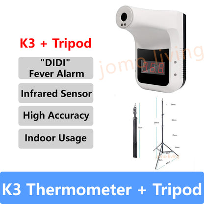 Wall-Mounted Thermometer K3 Pro K3 Non-Contact Digital Infrared Forehead | JOMO Singapore