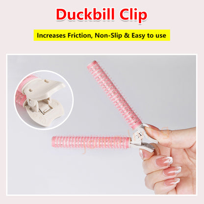 Korean Bangs Hairstyle Clip Lazy Curl Styling Volumizing Clip Curler