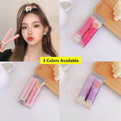 Korean Bangs Hairstyle Clip Lazy Curl Styling Volumizing Clip Curler