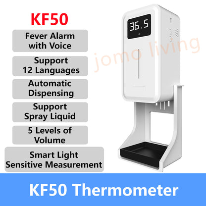 Wall-Mounted Thermometer K3 Pro K3 Non-Contact Digital Infrared Forehead | JOMO Singapore