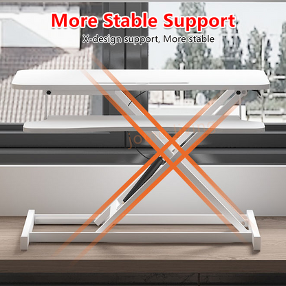 Ergonomic Standing Desk Converter Lift Laptop Table Computer Table