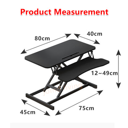 Ergonomic Standing Desk Converter Lift Laptop Table Computer Table
