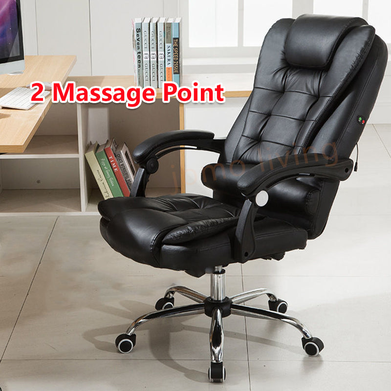 Ergonomic Comfort Office Chair Latex Cushion Backrest Lumbar