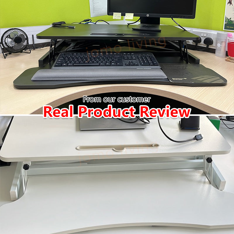 Ergonomic standing deals desk converter