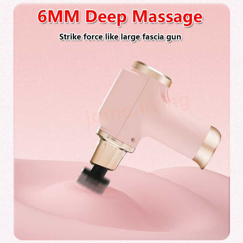 Mini Colorful Fascia Gun Relaxation Massager Women Massage Gun