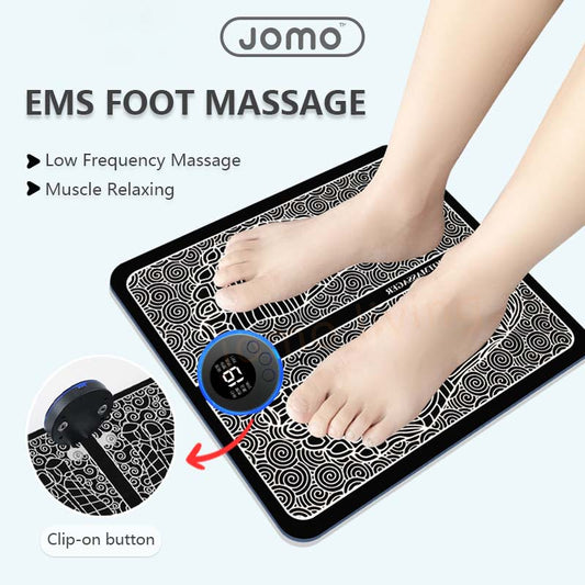 JOMO EMS Foot Massage Pad Relaxing Fitness Leg Massage Reshaping Foot Massager