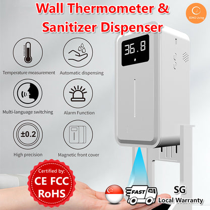 Wall-Mounted Thermometer K3 Pro K3 Non-Contact Digital Infrared Forehead | JOMO Singapore