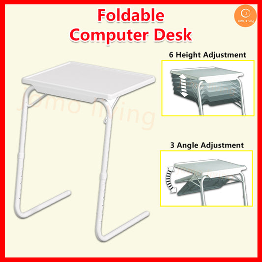Height Adjustable Beside Table Folding Computer Desk Lifting Multi-Purpose Side Table Bed Table