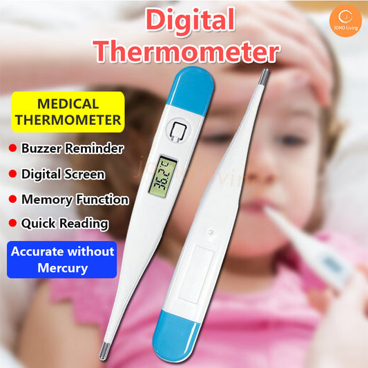 XHF2001 Digital Electronic Clinical Thermometer Baby Kids Adult Fever Armpit Tongue