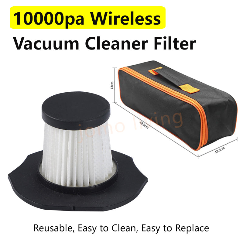 12000Pa 120W Handheld Wireless Car Home Vacuum Cleaner Powerful Suction Mini Light Portable Vacuum Bag