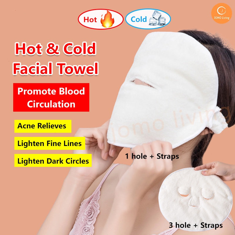 Hot Compress & Cold Compress Facial Towel Face Mask Beauty Salon Soft Moisturizing Face Towel