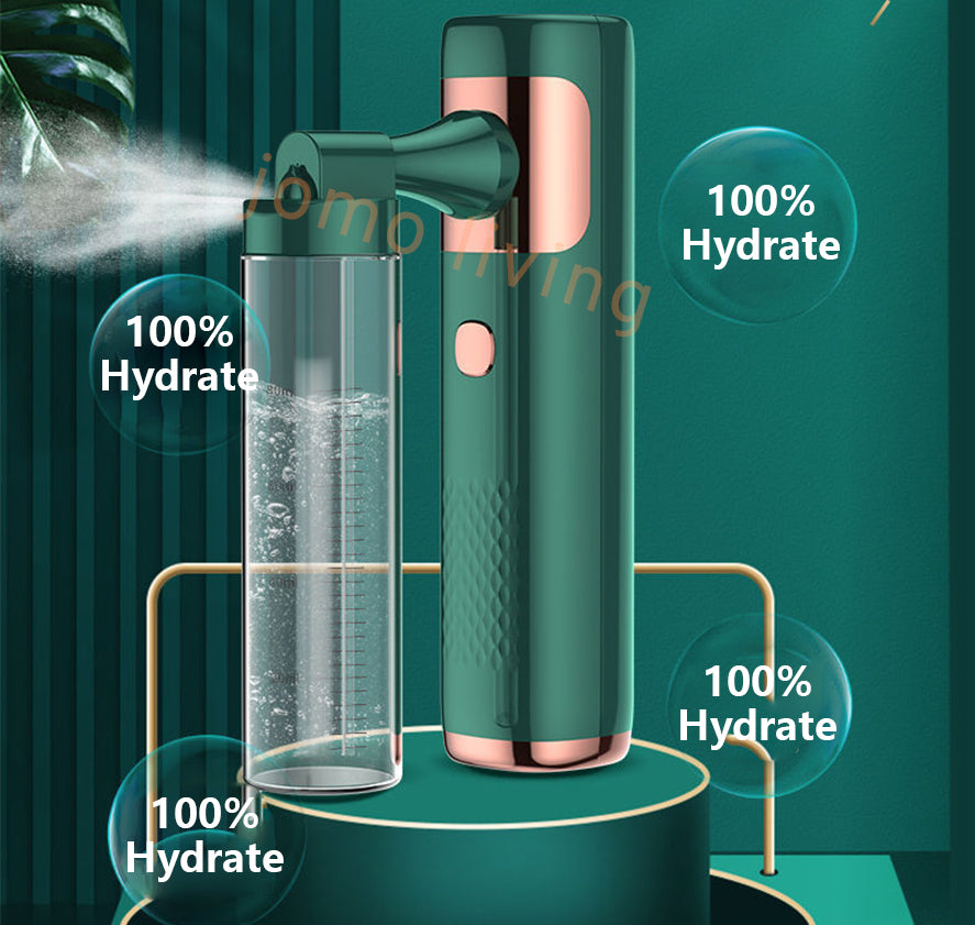 Face Oxygen Water Sprayer Injection Steamer Nano Atomizer Skin Care Moisturizing humidifier