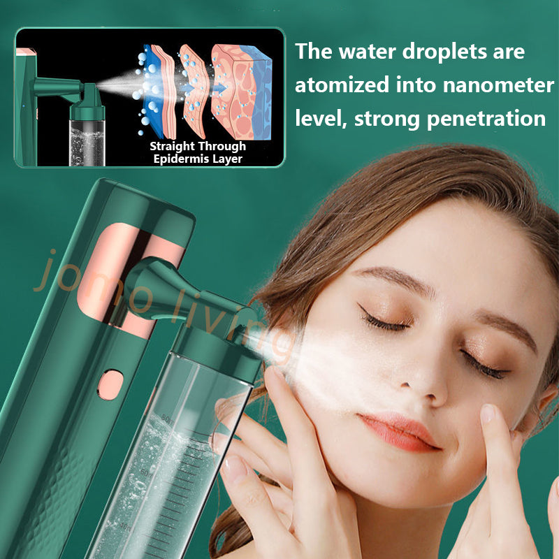 Face Oxygen Water Sprayer Injection Steamer Nano Atomizer Skin Care Moisturizing humidifier