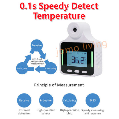 Wall-Mounted Thermometer K3 Pro K3 Non-Contact Digital Infrared Forehead | JOMO Singapore