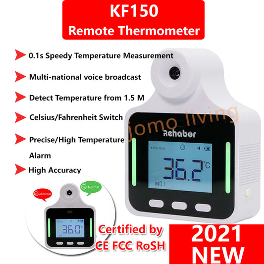 KF150 LCD Screen Accurate Infrared Wall Thermometer Detect far from 1.5M Quick Measurement