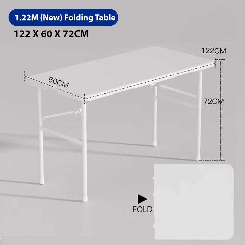 HDPE Portable Folding Table Travel Outdoor Foldable Tables Study Table Dinning Table Desk