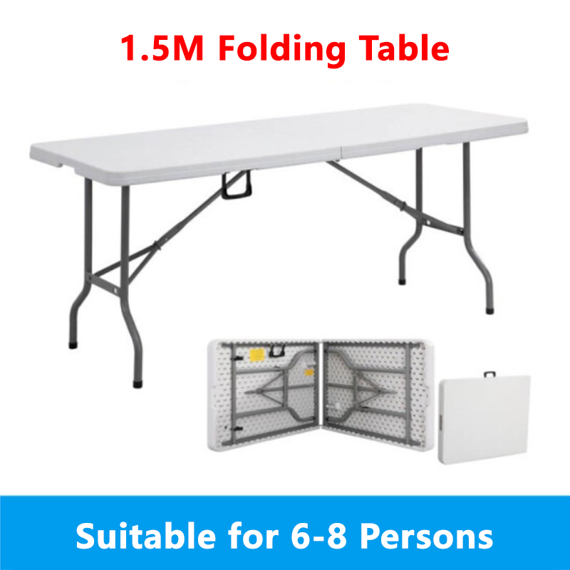 HDPE Portable Folding Table Travel Outdoor Foldable Tables Study Table Dinning Table Desk