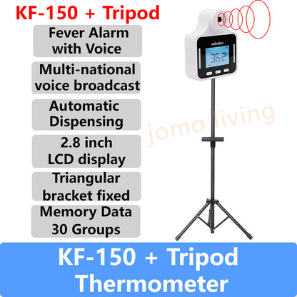 Wall-Mounted Thermometer K3 Pro K3 Non-Contact Digital Infrared Forehead | JOMO Singapore