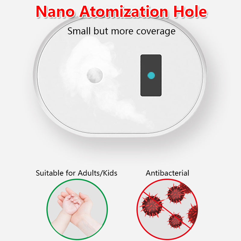 Automatic Smart Sensor Induction Disinfection Spray Nano Atomization Sterilizer Touchless Hand Sprayer