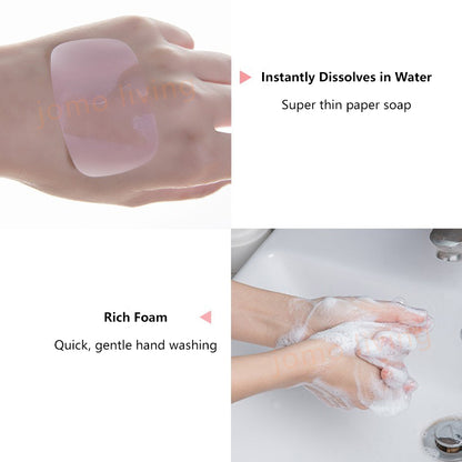 Japan Kinbata Paper Soap Travel Disposable Soap Hand Wash Portable Paper Soap