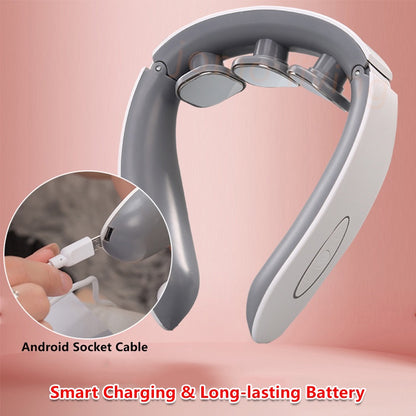 3 Head 3D Smart Neck Massager Cervical Spine Massage Electric Portable Massager