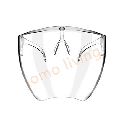 Full Face Protection Shield Mask Acrylic Protective full face Transparent Anti Fogging Windproof Antibacteria | JOMO Singapore