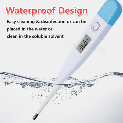 XHF2001 Digital Electronic Clinical Thermometer Baby Kids Adult Fever Armpit Tongue | JOMO Singapore