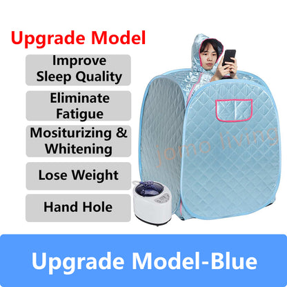 Portable Sauna Steamer Personal Home Spa Steam Sauna Therapy