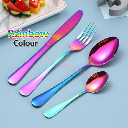 Stainless Steel 24 pcs Utensils Set Cutlery Gift Set Gift Idea