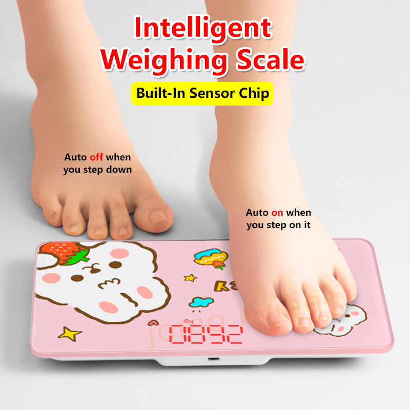 Mini Universal Weighing Scale Small Portable Body Weight Rechargeable Home Accurate Electronic Scale