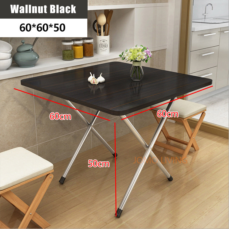 Folding Dining Table Household Foldable Simple Small Study Table Indoor Outdoor Portable