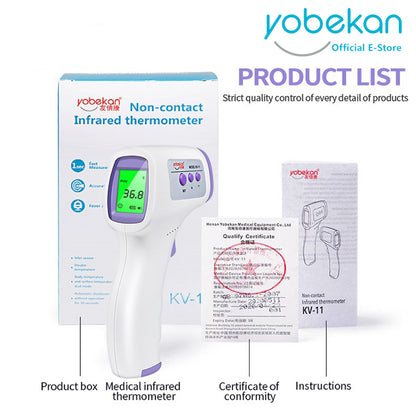 Medical Infrared Non Contact Digital Forehead Baby Thermometer Temperature Scanner | JOMO Singapore