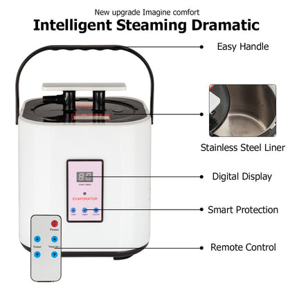 Portable Sauna Steamer Personal Home Spa Steam Sauna Therapy