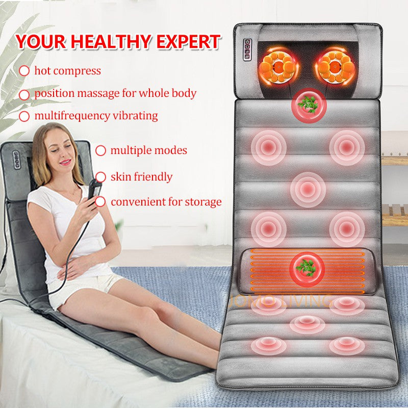 HoMedics Massaging Body Roll With Heat Massage Mat Variable